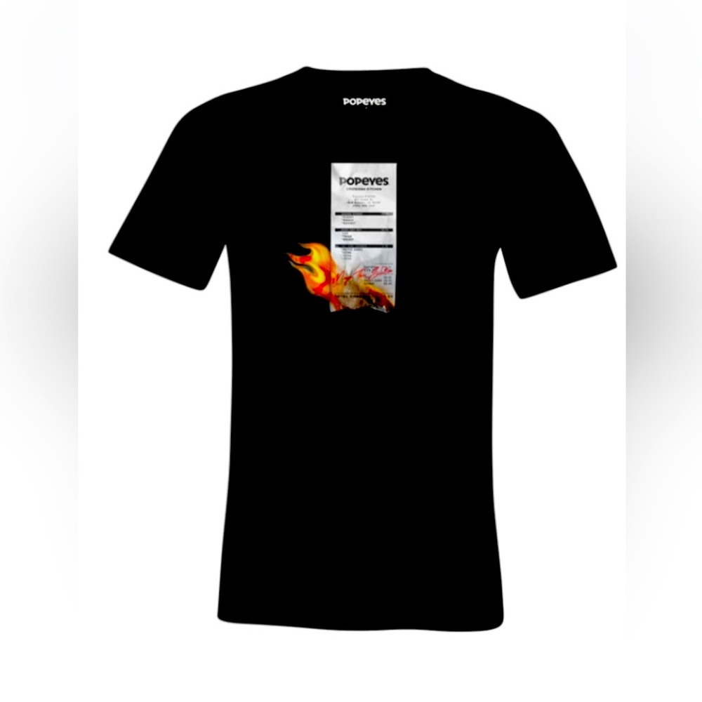 POPEYES MEG THE STALLION COLLAB TSHIRT size MEDIUM (m)